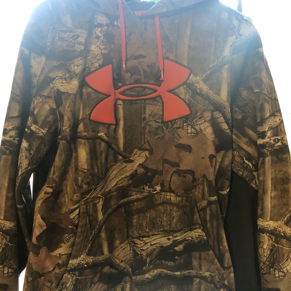 Under Armour camo hoodie